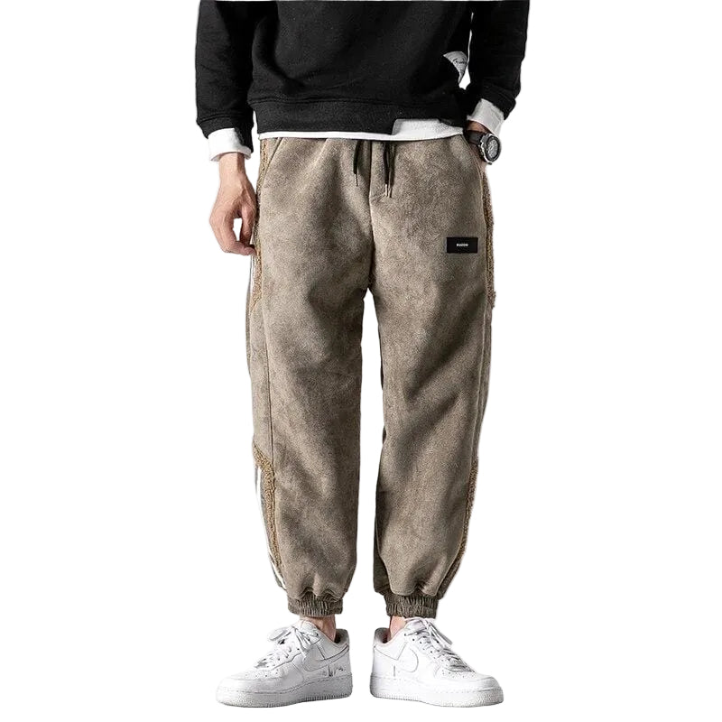 Heren Fleecebroek Casual Streetstyle 1