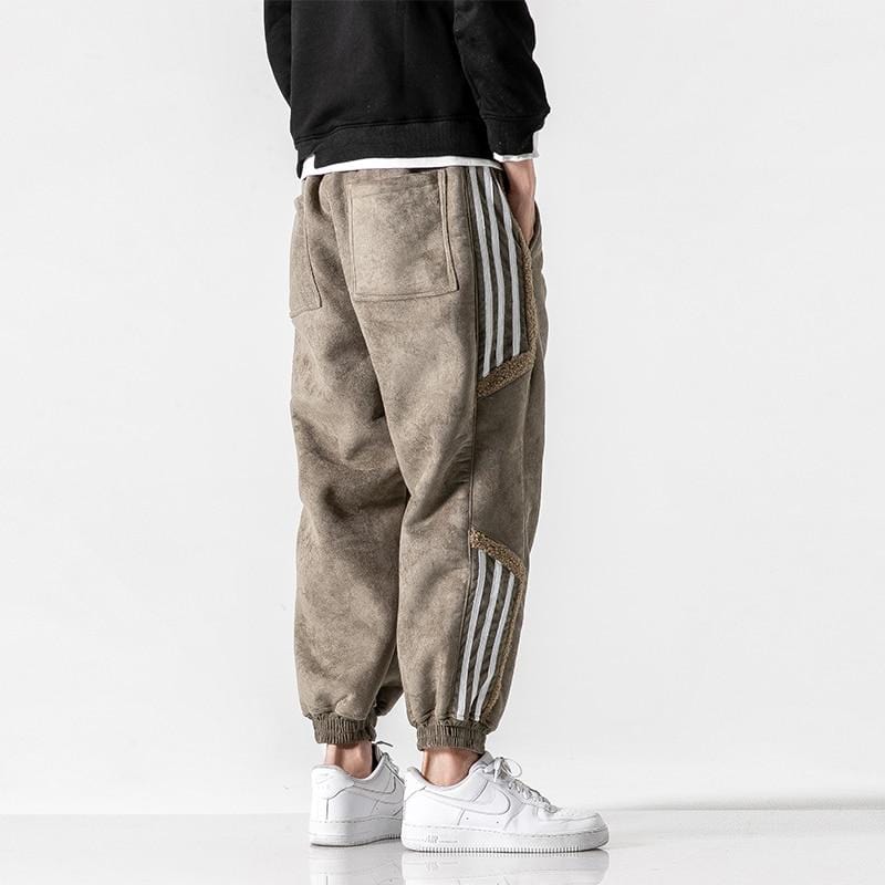 Heren Fleecebroek Casual Streetstyle 3