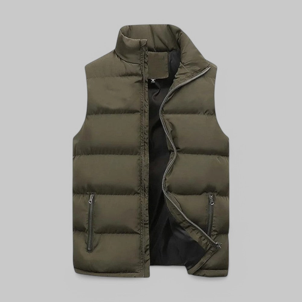 Heren Gewatteerd Vest voor Comfort en Warmte 5