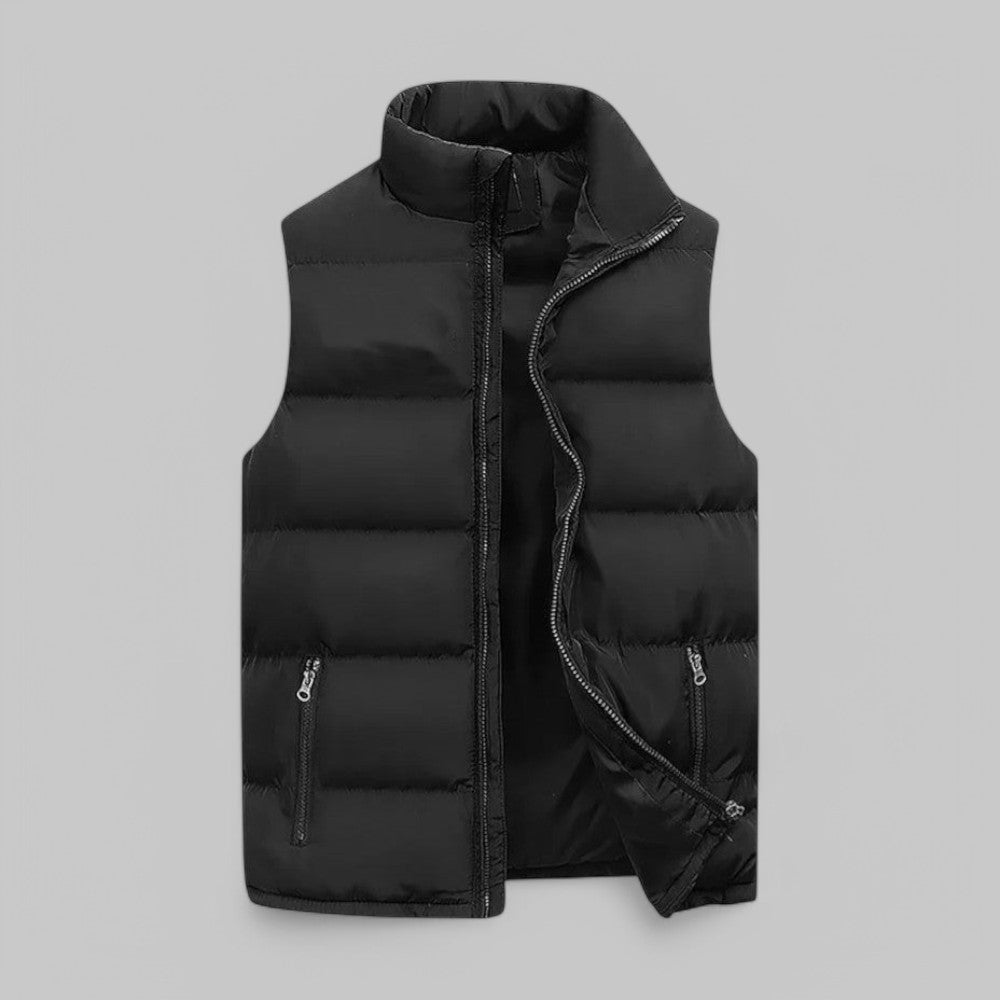 Heren Gewatteerd Vest voor Comfort en Warmte 6
