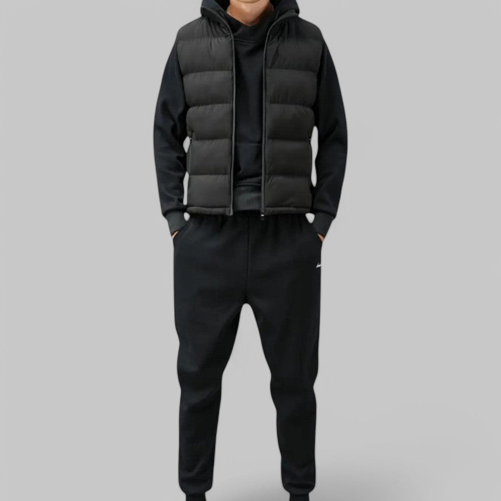 Heren Gewatteerd Vest voor Comfort en Warmte 7