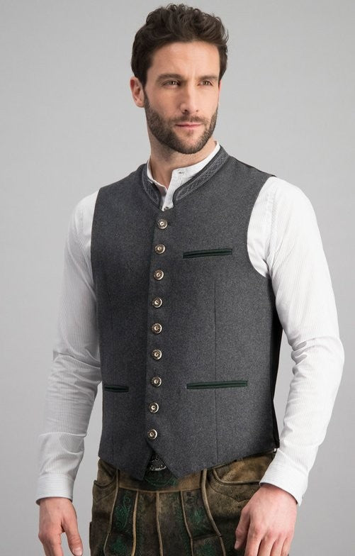 Heren Gilet Modern Design met Veelzijdige Look voor Formele en Informele Gelegenheden 1