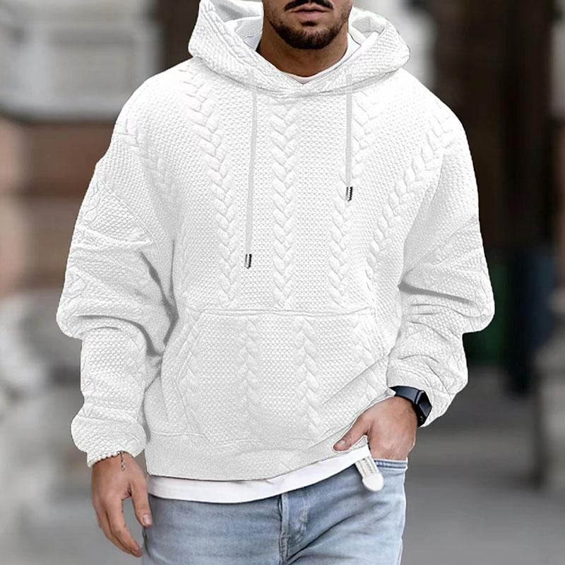 Heren Hoodie Casual Met Kangoeroezak En Moderne Print 5