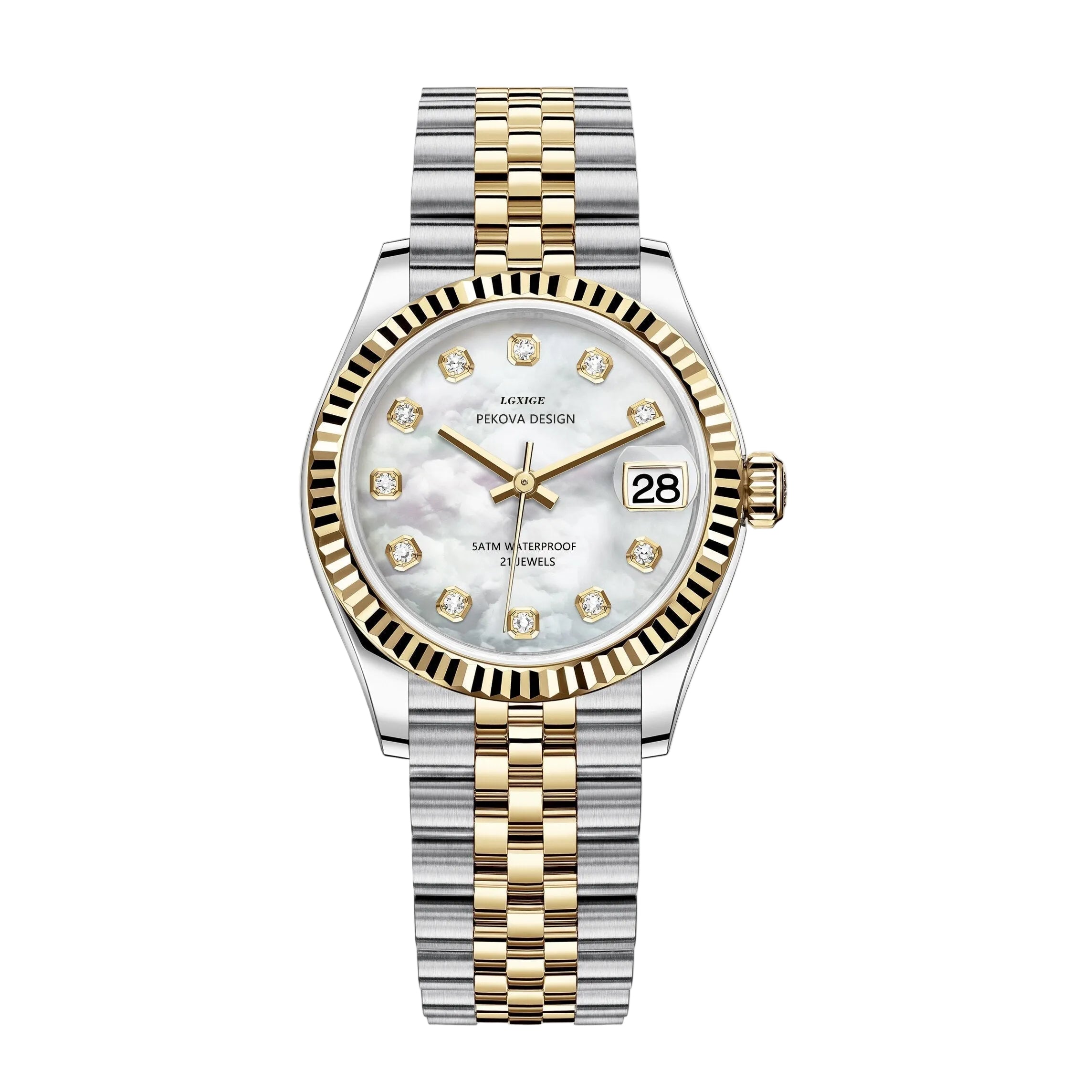 Heren Horloge Klassiek Minimalistisch Design met Verstelbare Band 0