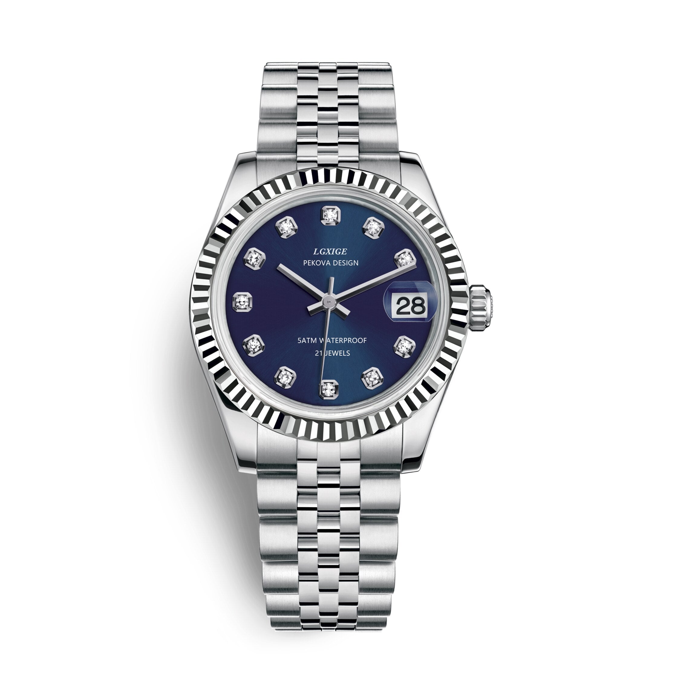 Heren Horloge Klassiek Minimalistisch Design met Verstelbare Band 7