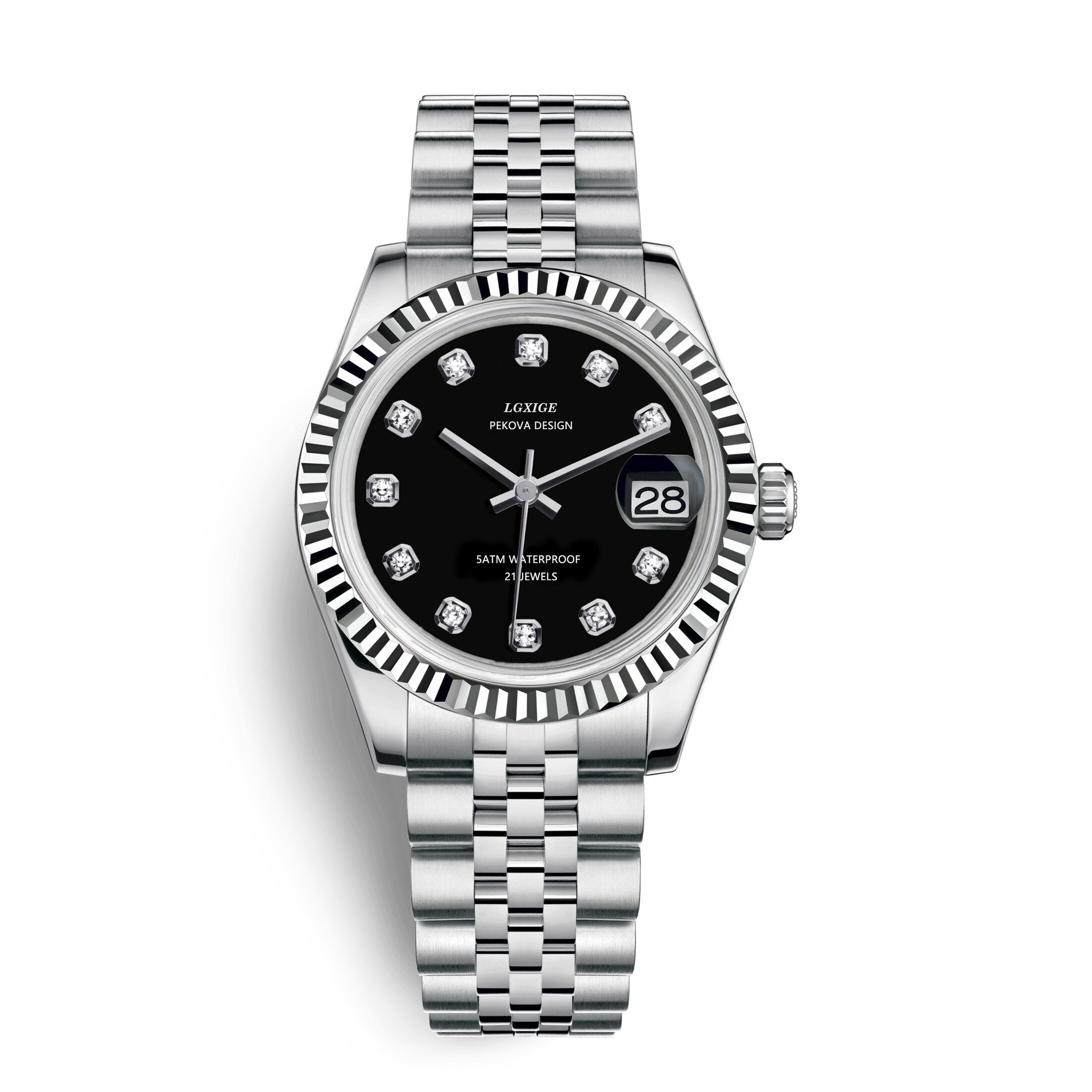 Heren Horloge Klassiek Minimalistisch Design met Verstelbare Band 8