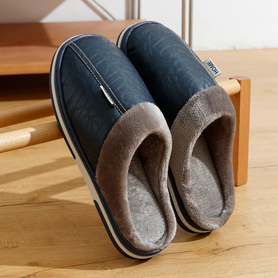 Heren Huisslippers Slip-On met Pluche Voering 2