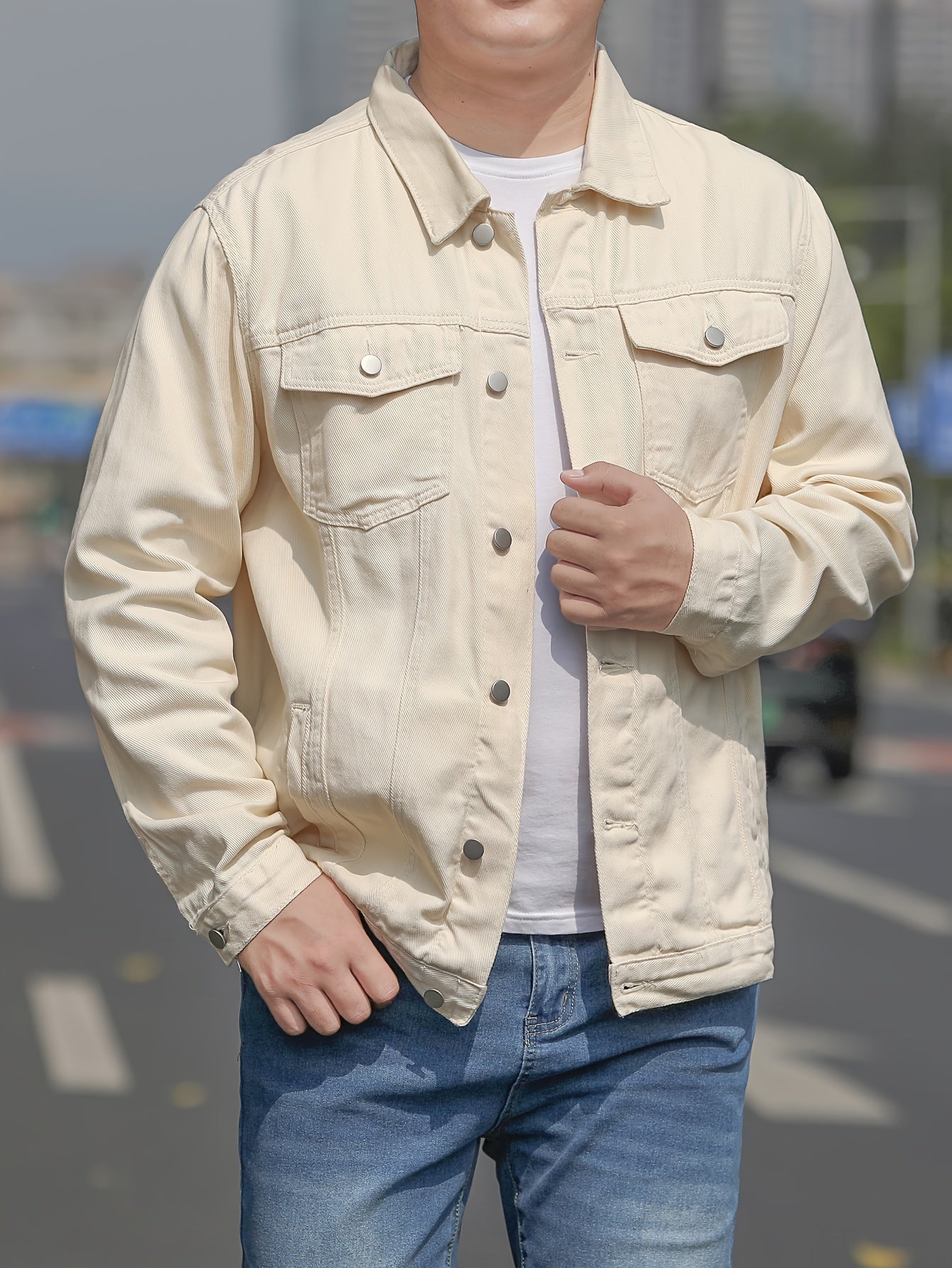Heren Jacket Casual Stijl 1