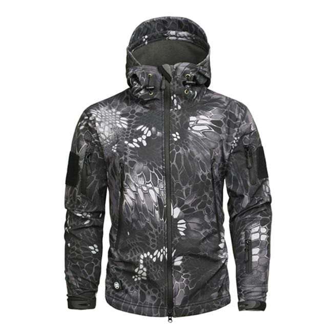 Heren Jacket Waterdicht Met Kap en Verstelbare Mouwen 3