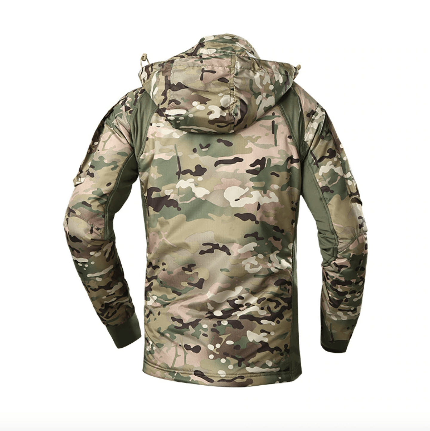 Heren Jas Waterdicht met Afneembare Kap en Duimopening - Winterbestendig Polyester 5
