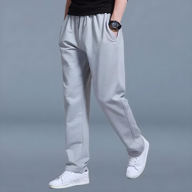 Heren Joggingbroek Met Wijde Pijpen 3
