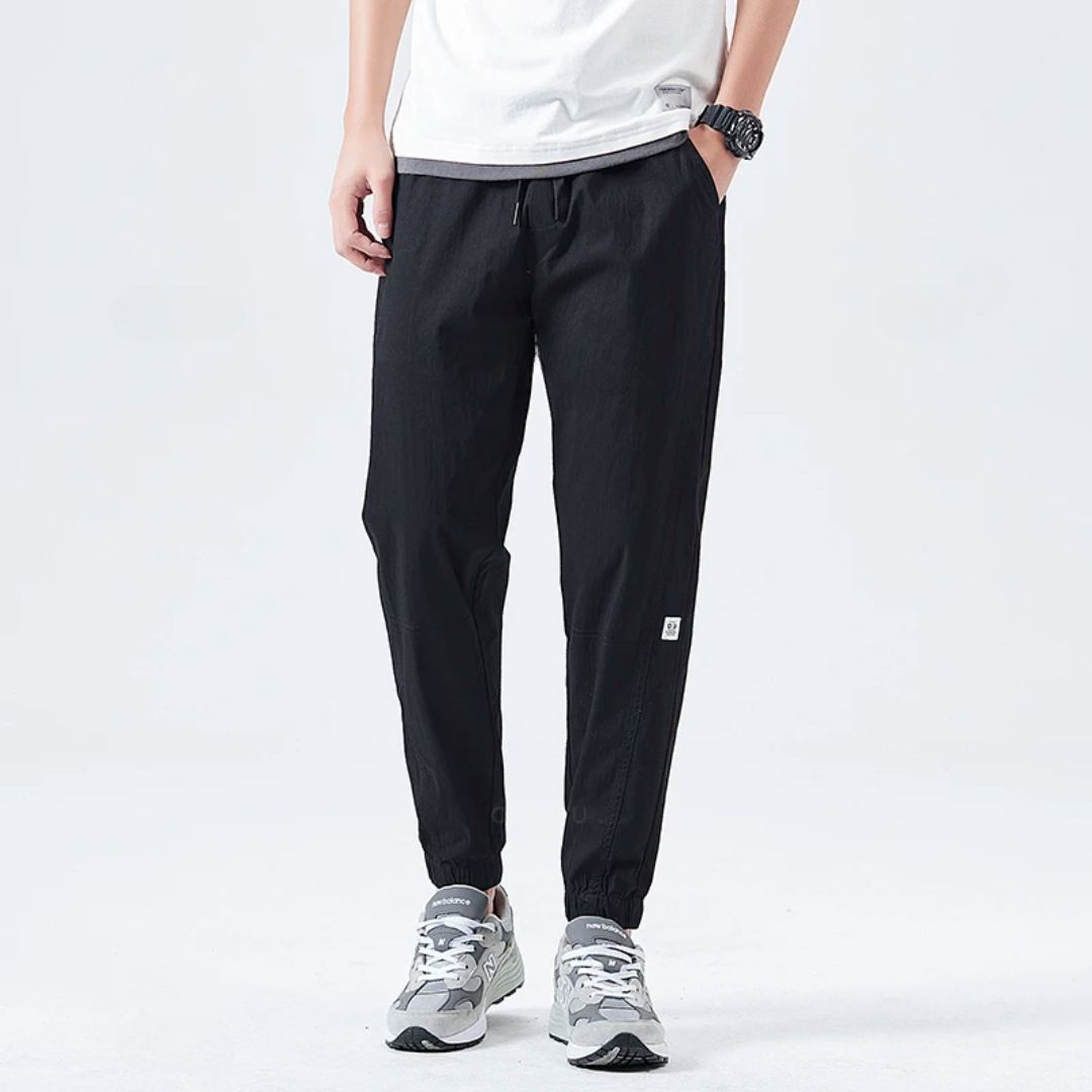 Heren Joggingbroek Skyline Met Elastische Tailleband 1