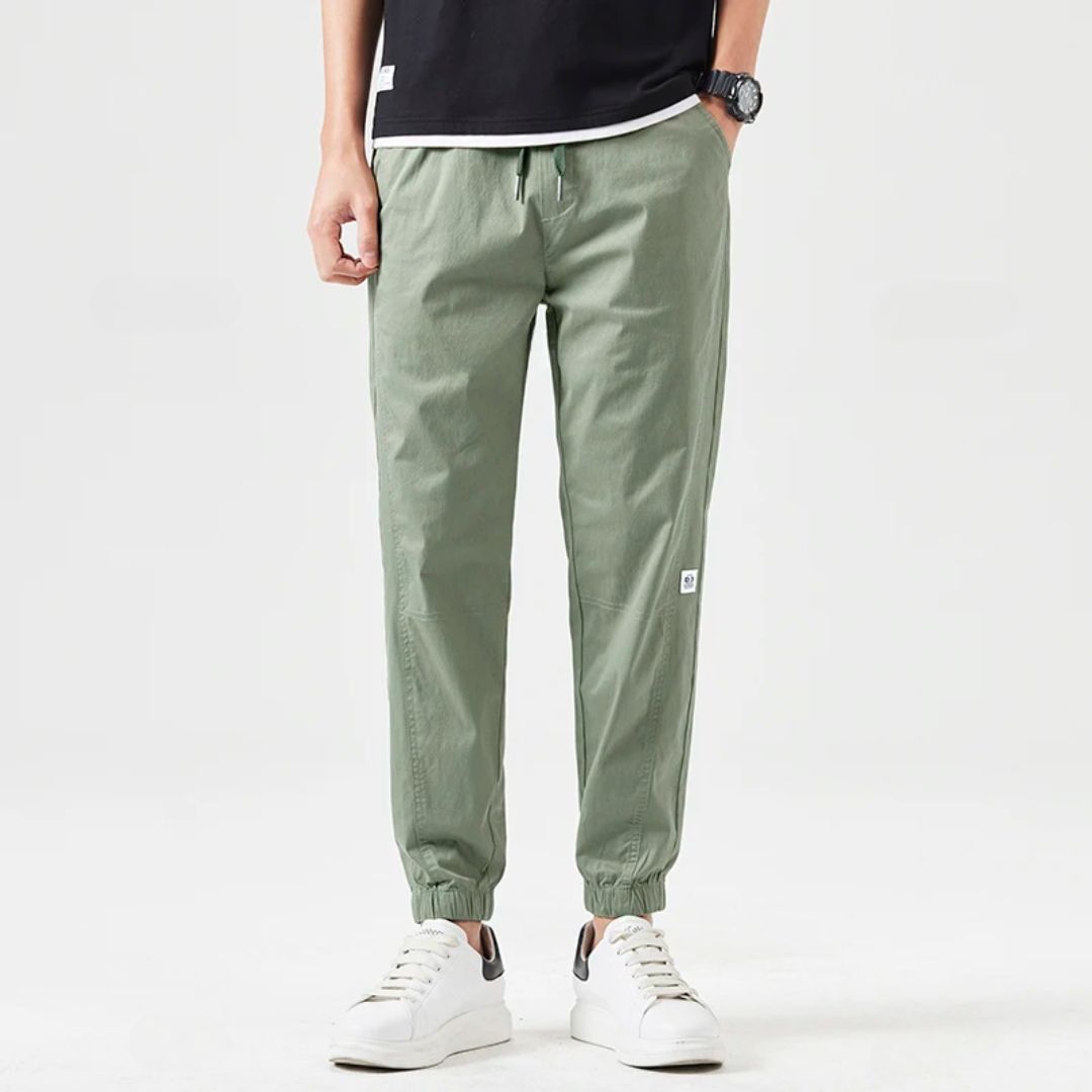 Heren Joggingbroek Skyline Met Elastische Tailleband 2