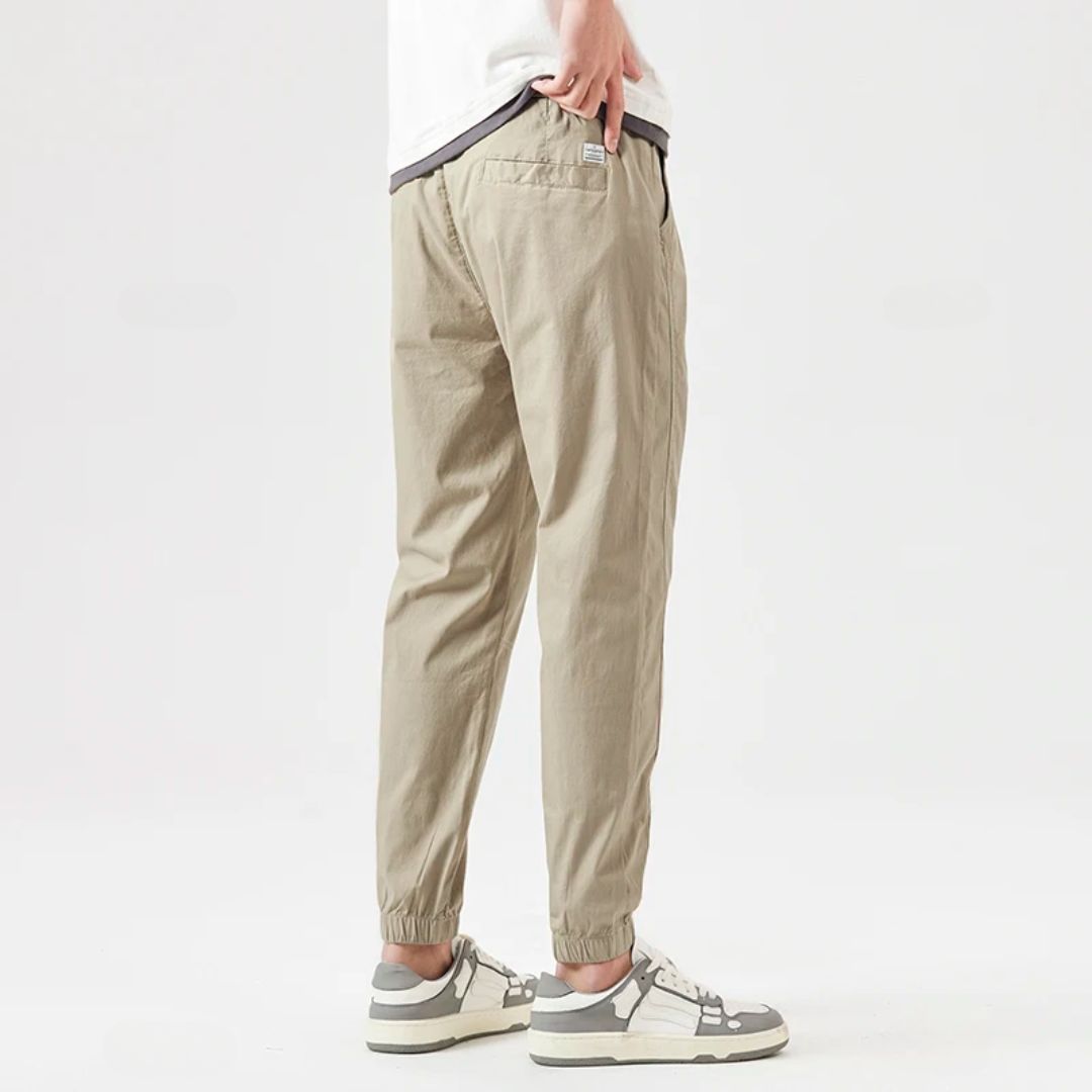 Heren Joggingbroek Skyline Met Elastische Tailleband 3