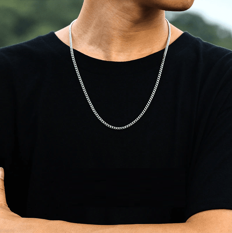Heren Ketting Cubaanse Schakelstijl voor Elke Gelegenheid 2