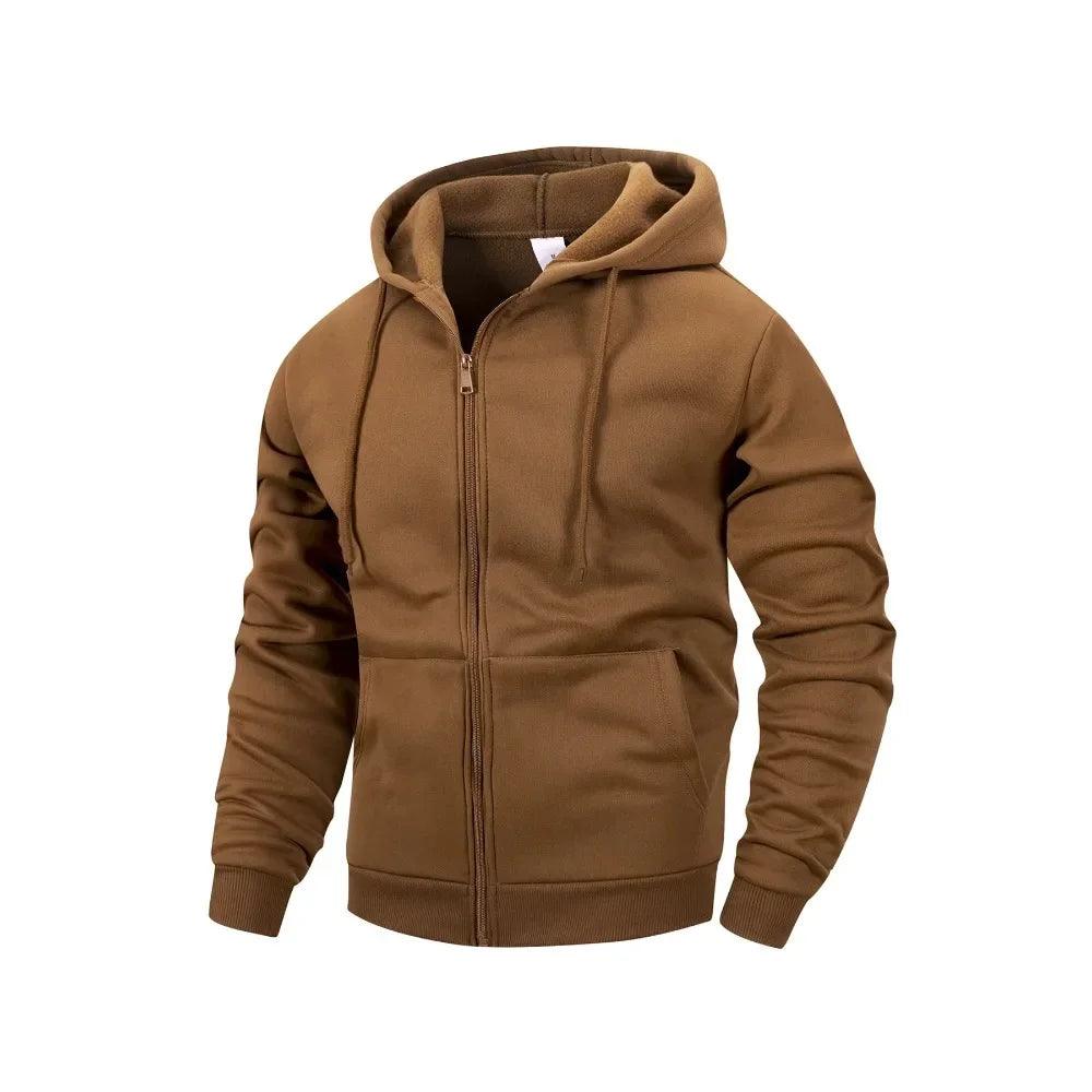 Heren Knit Zip-jack Casual Streetwear 1