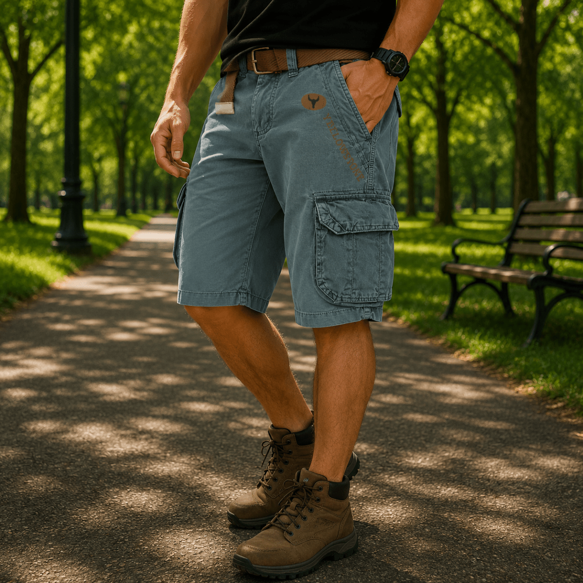 Heren Korte Broek Cargo Met Veel Opbergruimte voor Actieve Dagen 4