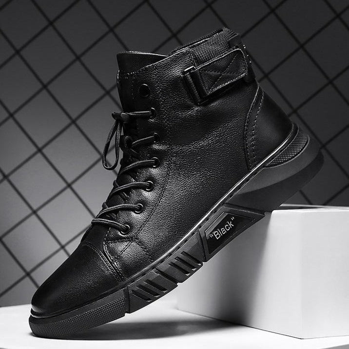 Heren Laarzen Handgemaakt Modern Zwart Style 0