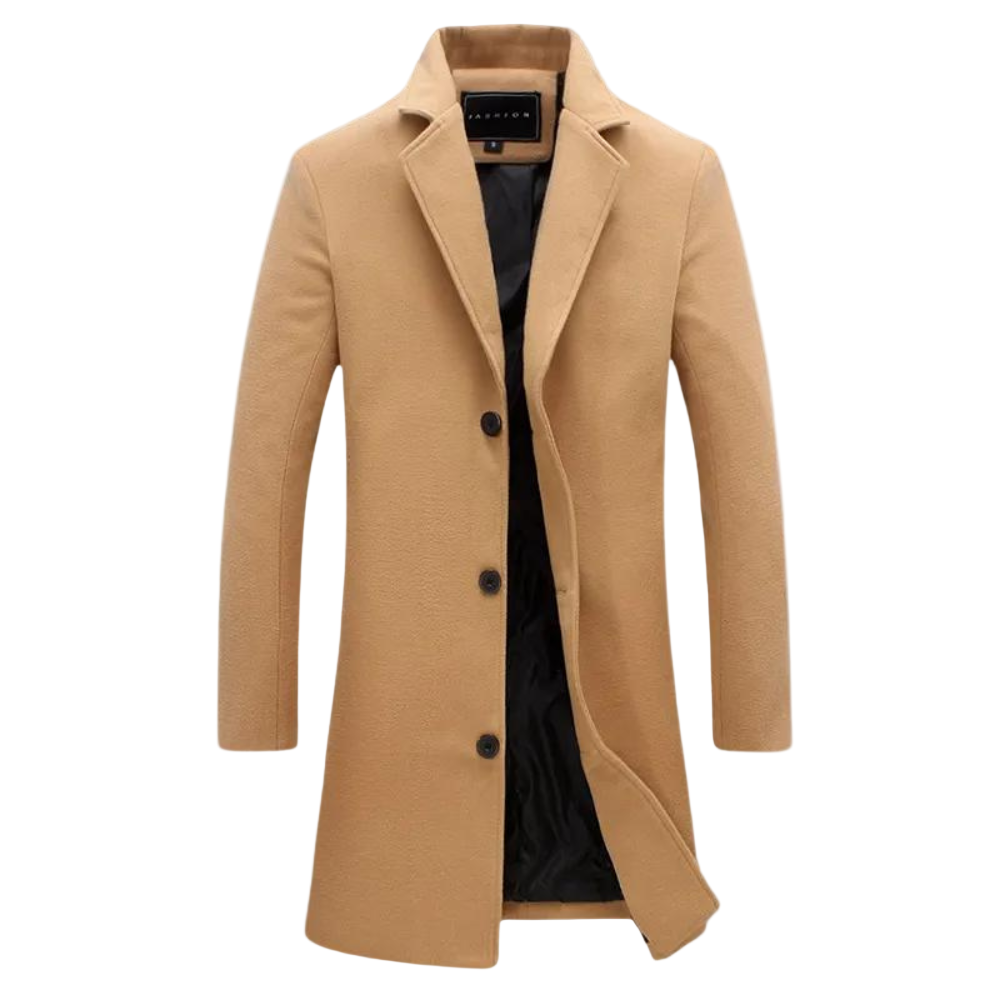 Heren Lange Frakke Moderne Stijl 0