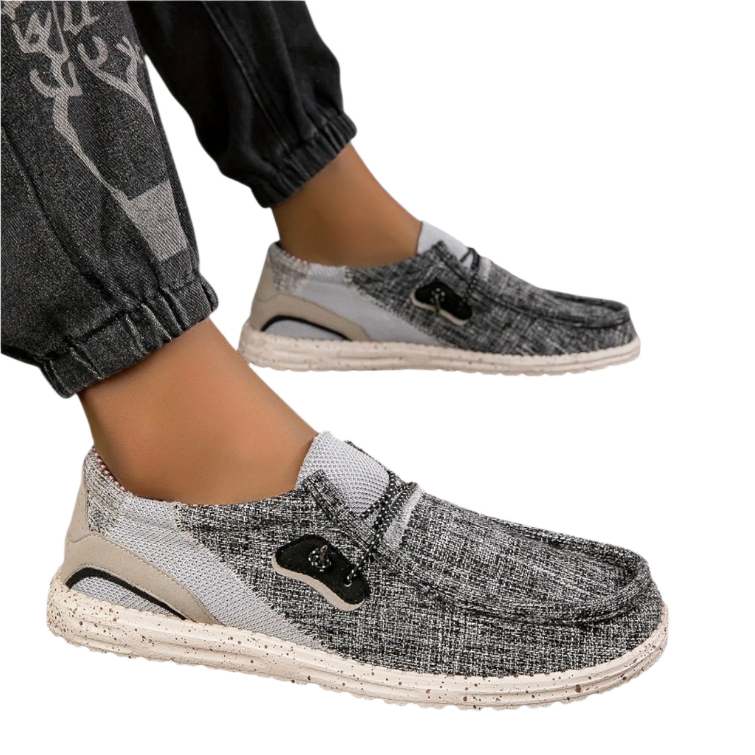 Heren Mocassins Casual Ademend Canvas 0