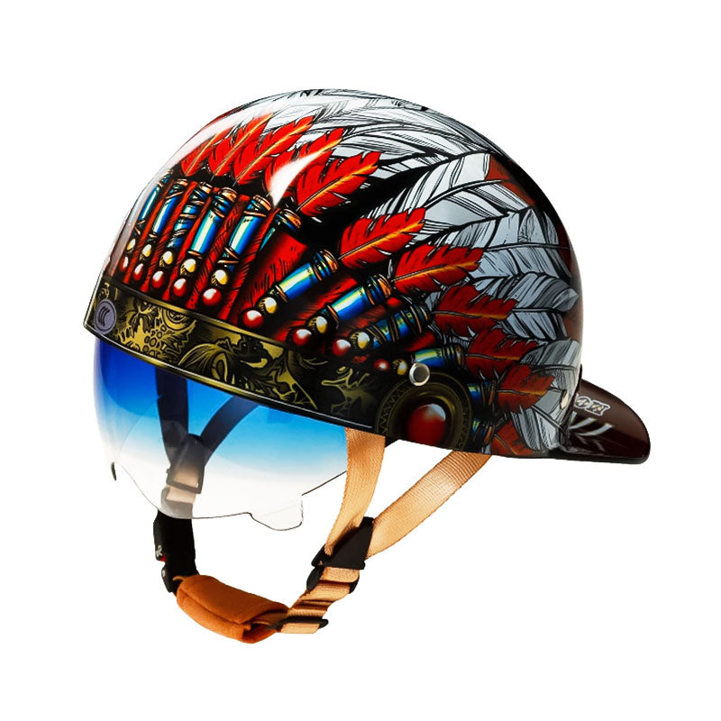 Heren Motorhelm Integraalhelm Stijlvol en Veilig 13