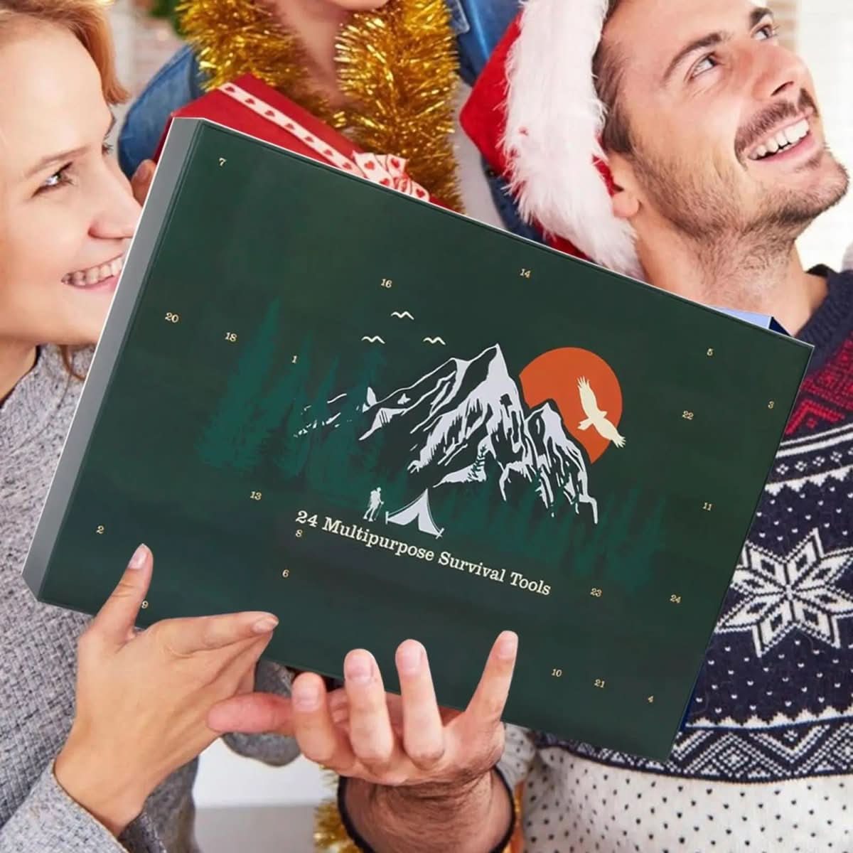 Heren Outdoor Gereedschap Adventskalender 2025 voor Avontuurlijke Activiteiten 5