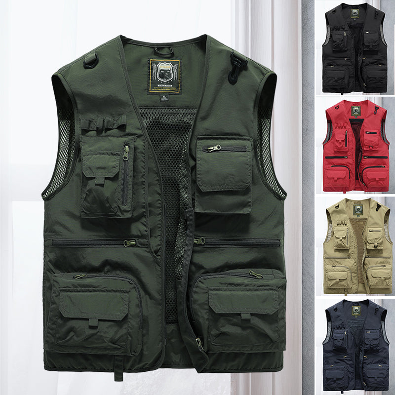Heren Outdoor Vest Functioneel Lichtgewicht 1
