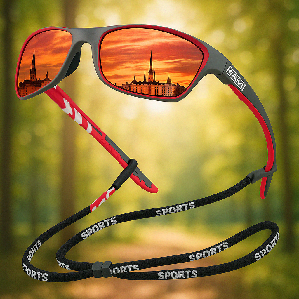 Heren Outdoor Zonnebril Polariserend Sportstijl 1