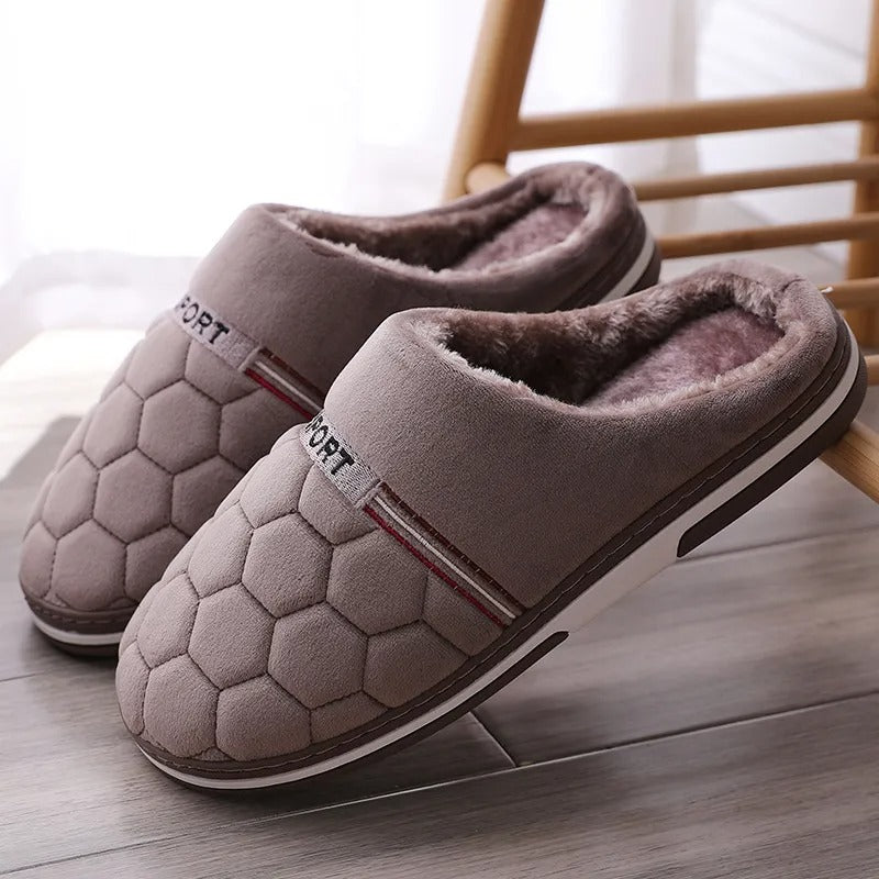 Heren Pantoffels Winter Comfort Met Dikke Zool 4