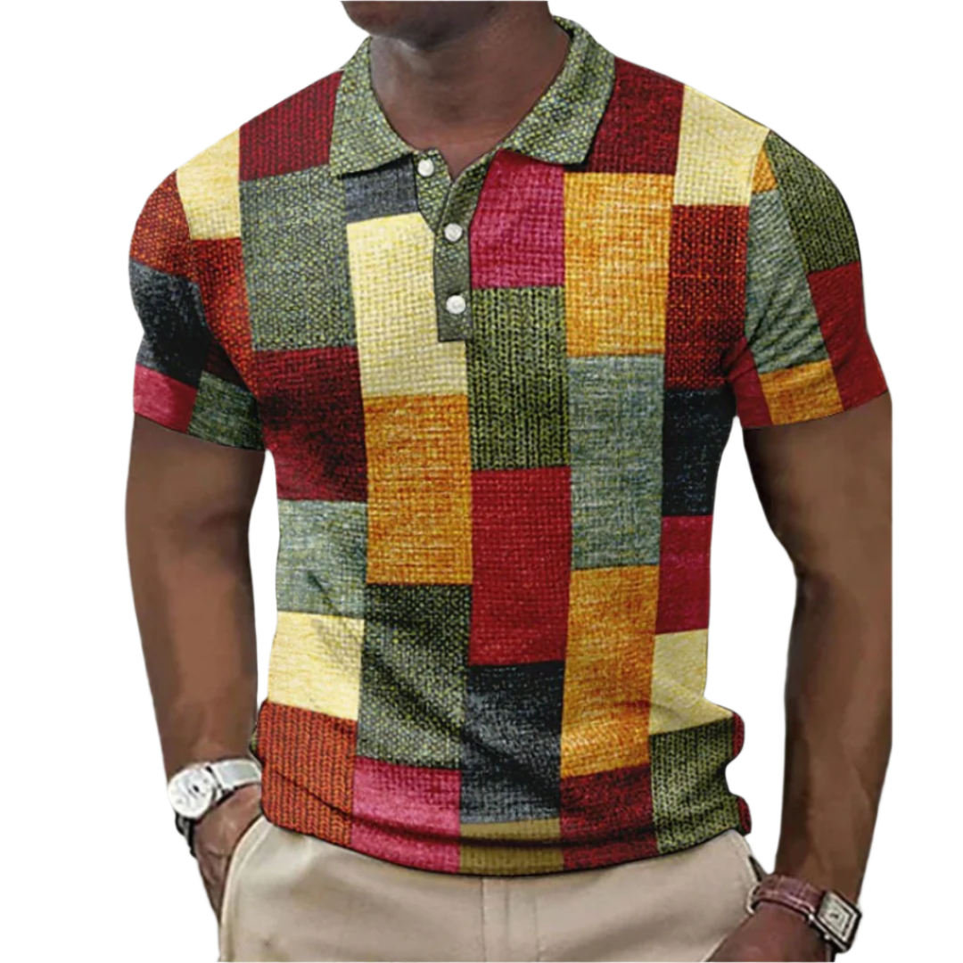 Heren Polo Korte Mouwen Casual Katoenmix 0
