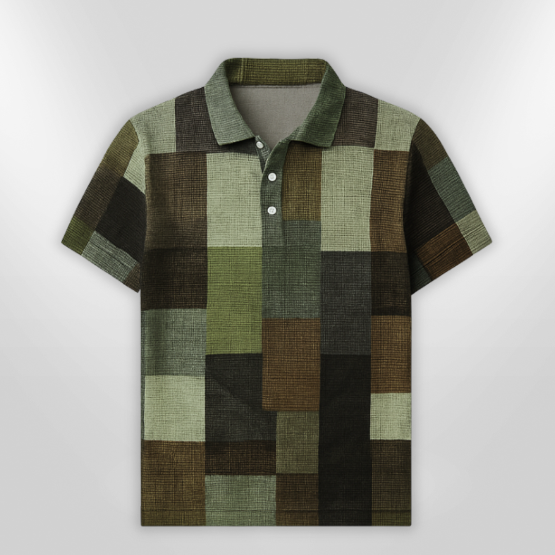 Heren Polo Korte Mouwen Casual Katoenmix 8