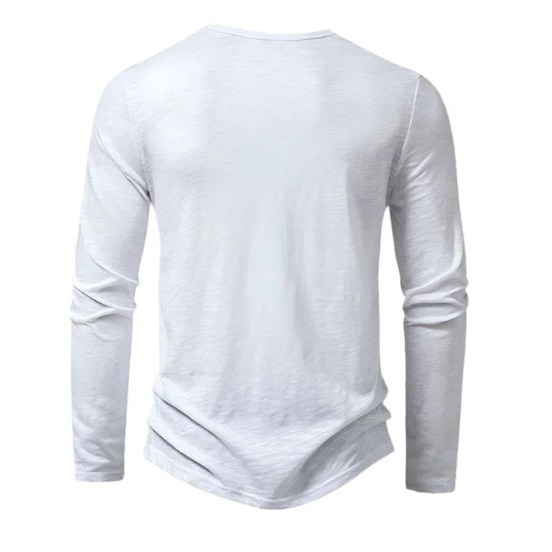 Heren Polo met Lange Mouwen Casual 7