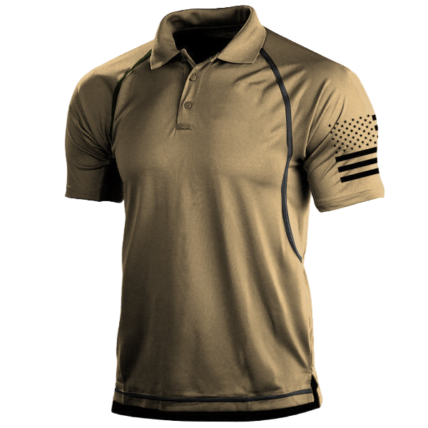 Heren Poloshirt Getailleerd Sportief voor Casual en Sportieve Gelegenheden 0
