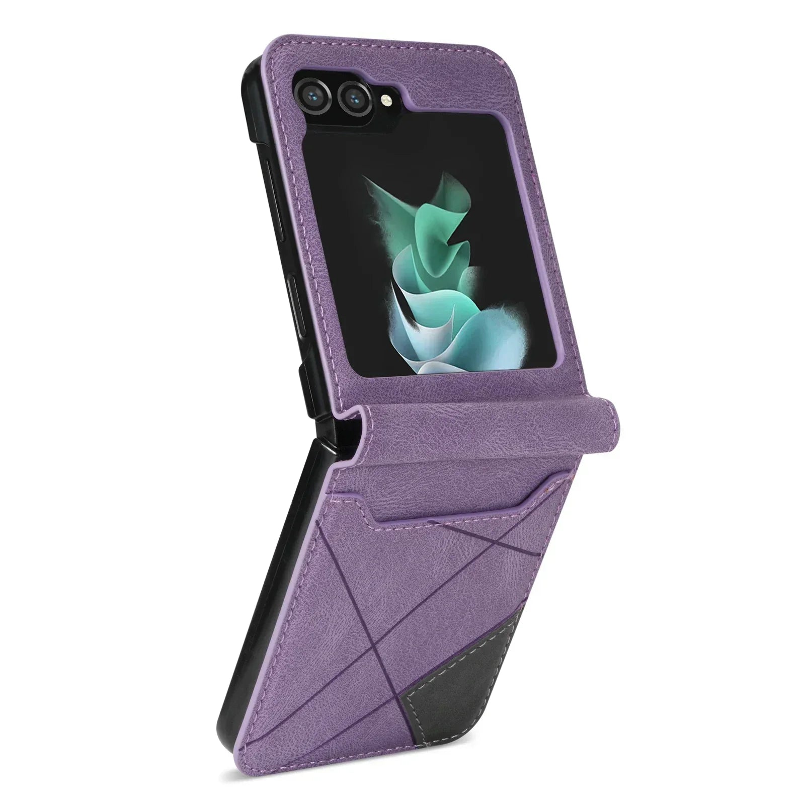 Heren Portemonnee Hoesje met Kaartsleuven voor Samsung Galaxy Z Flip 1