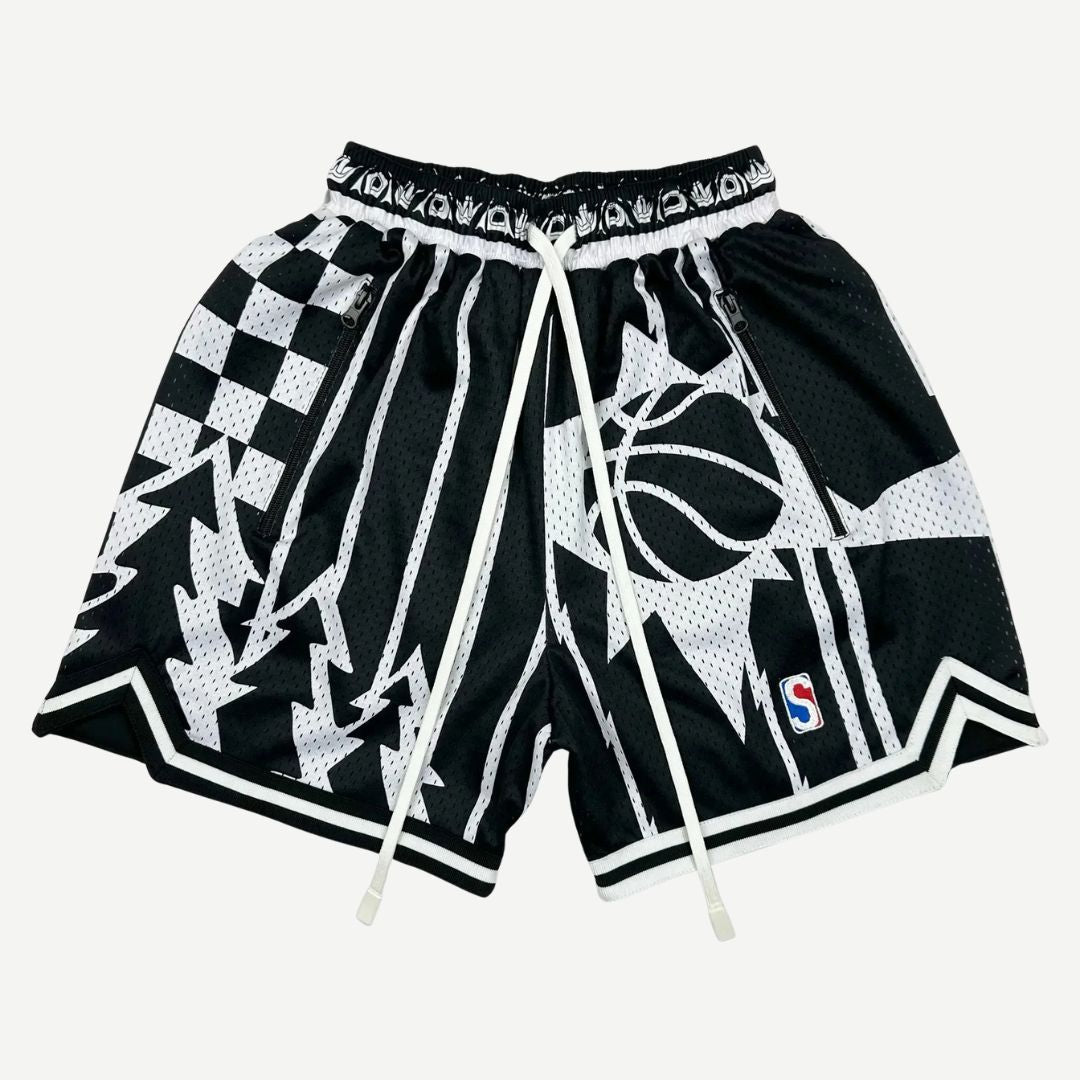 Heren Retro Basketbal Shorts 90's Stijl 1