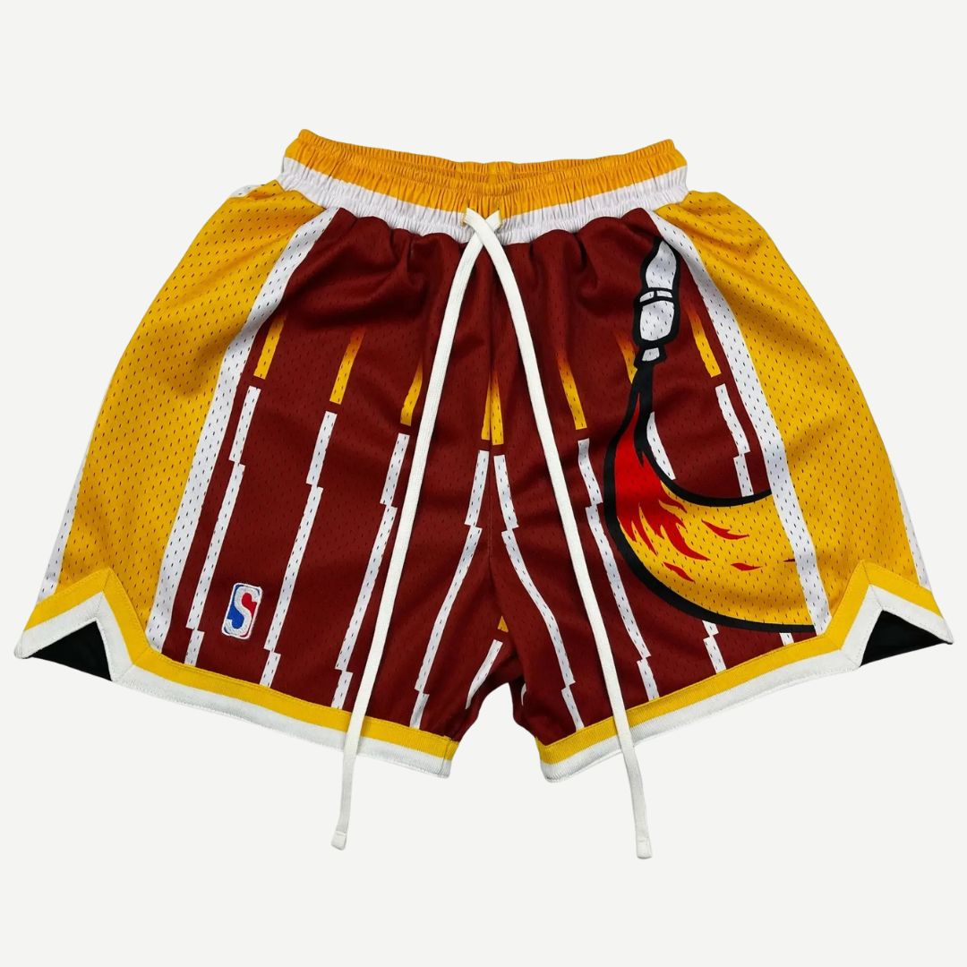 Heren Retro Basketbal Shorts 90's Stijl 5