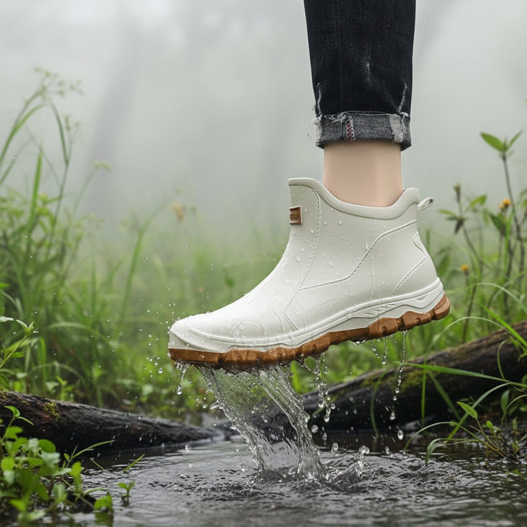 Heren Rubberlaarzen Waterdicht Enkelhoog voor Buitenactiviteiten 5