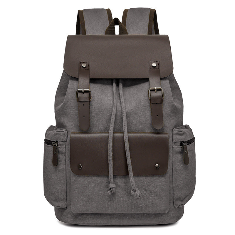 Heren Rugzak Canvas Casual Stijlvol 9