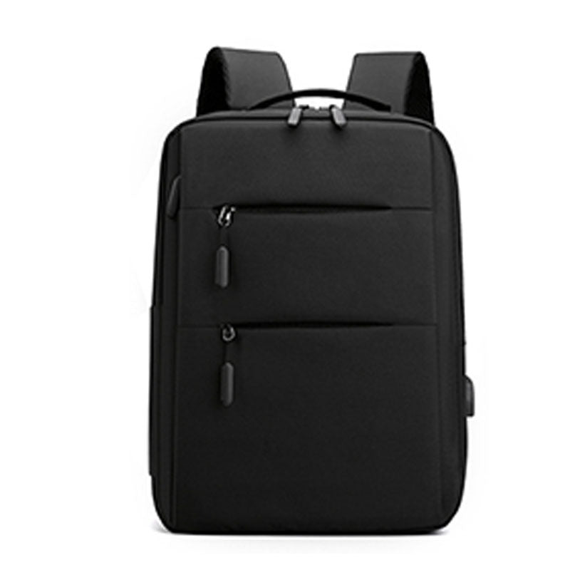 Heren Rugzak Modern Design met Laptopvak en USB Oplaadpoort 0