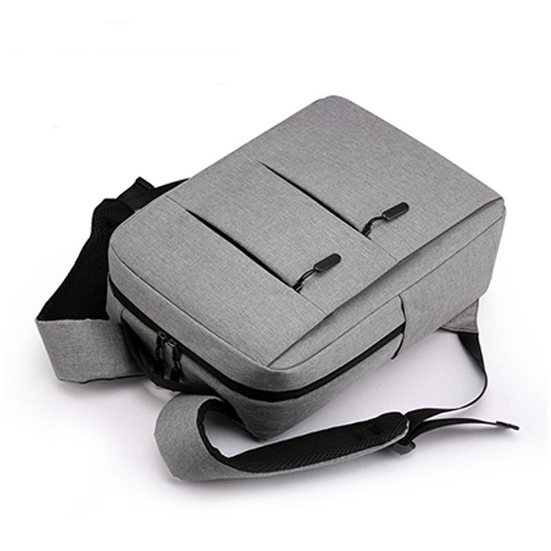 Heren Rugzak Modern Design met Laptopvak en USB Oplaadpoort 3