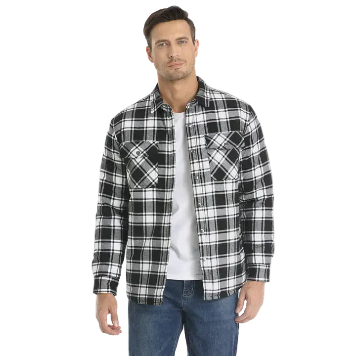 Heren Ruitjes Blazer met Lange Mouwen 1
