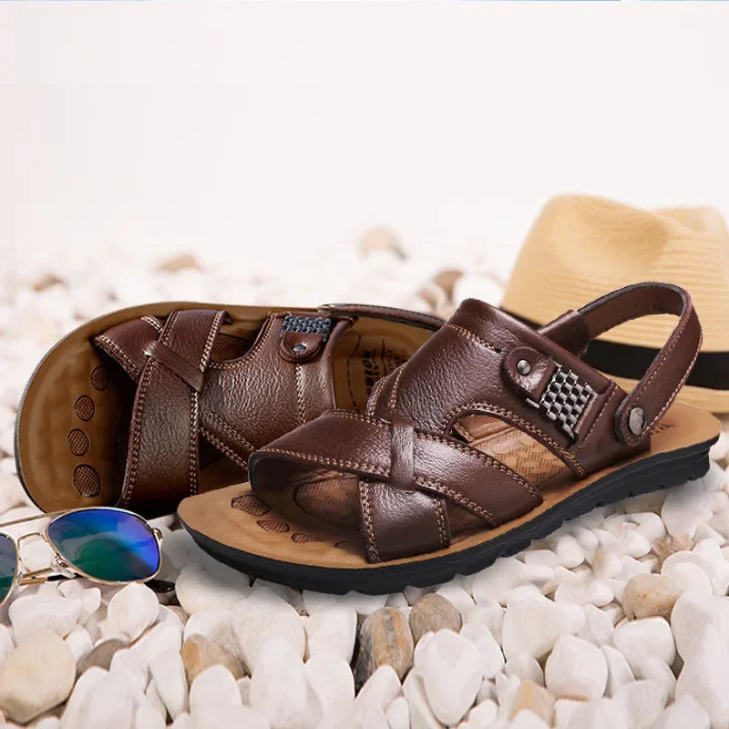 Heren Sandalen Romeins Geïnspireerd Stijlvol en Comfortabel 0