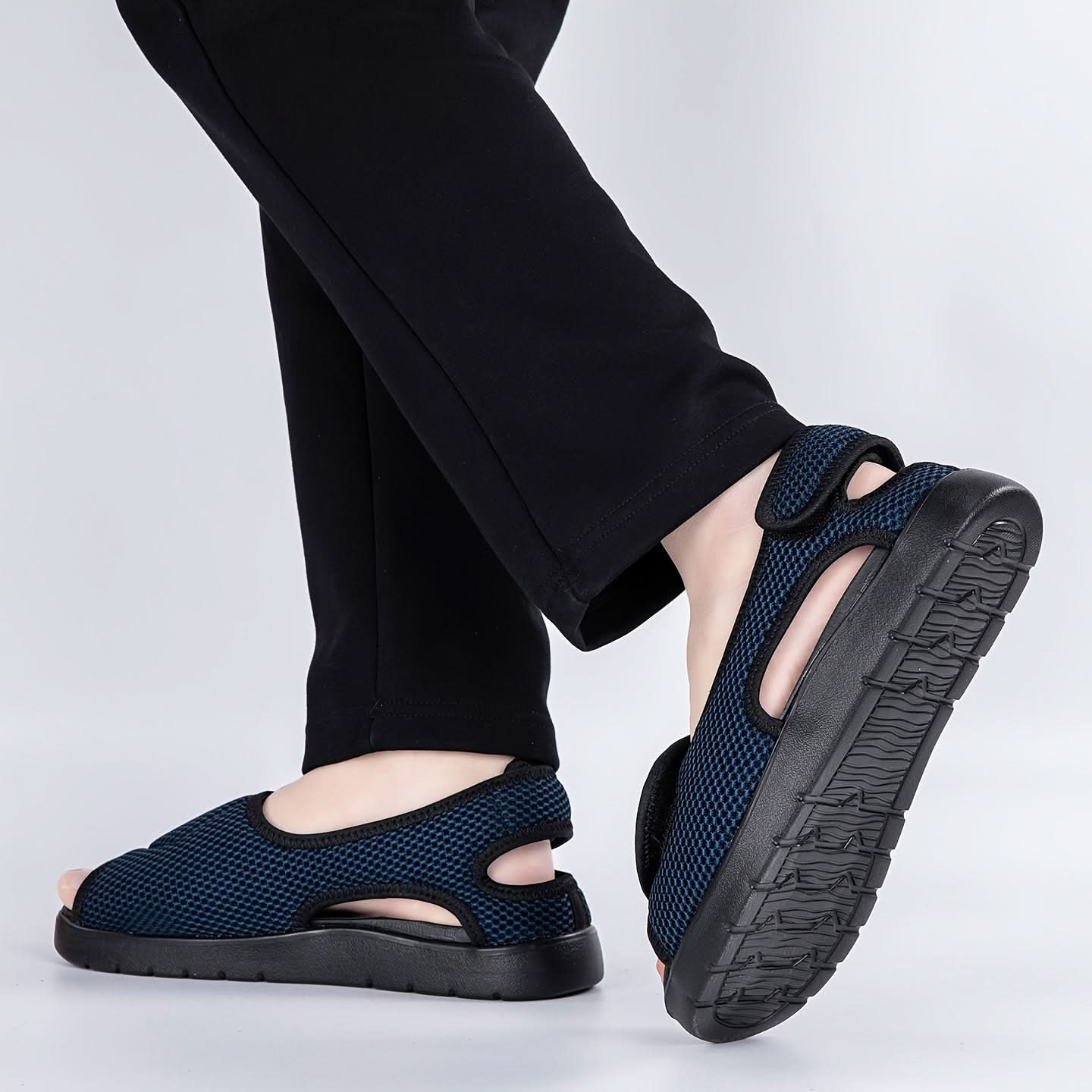 Heren Schoenen Comfort met Extra Brede Pasvorm Ademend 2