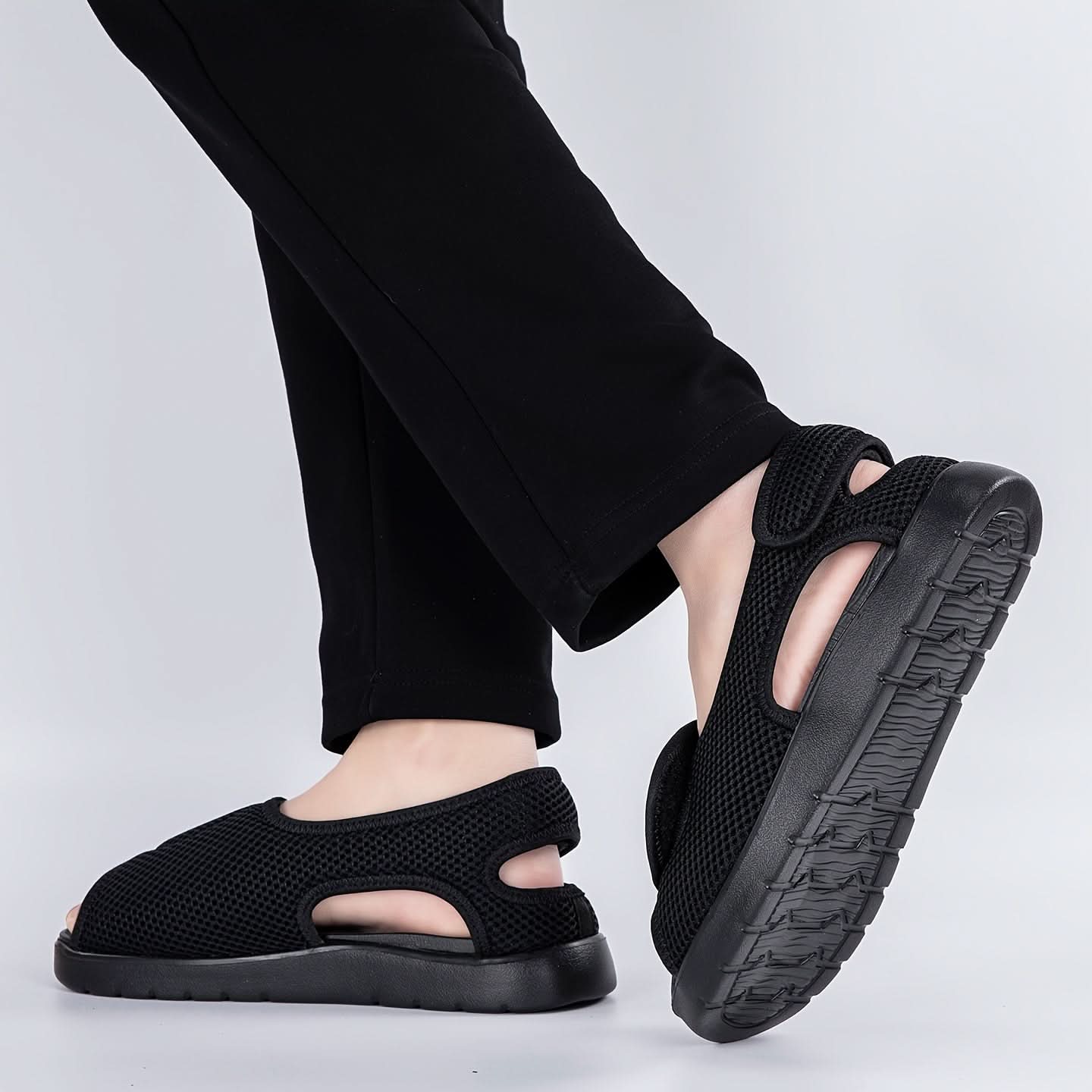 Heren Schoenen Comfort met Extra Brede Pasvorm Ademend 7