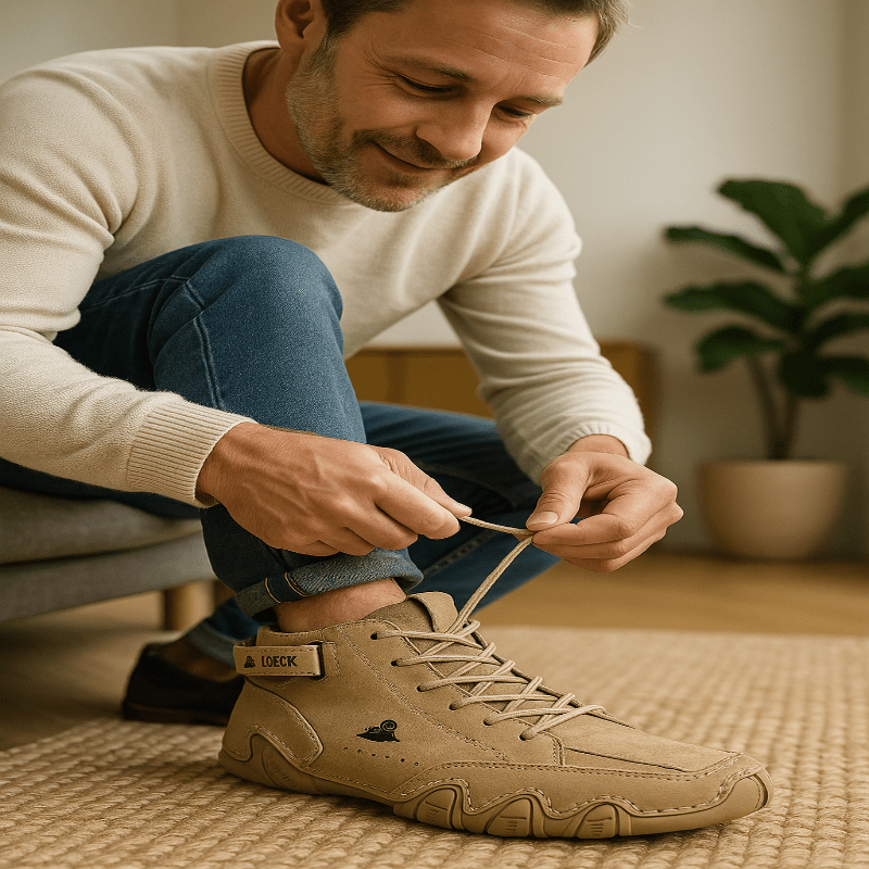 Heren Schoenen Waterdicht en Ademend Met Antislip Buitenzool 1