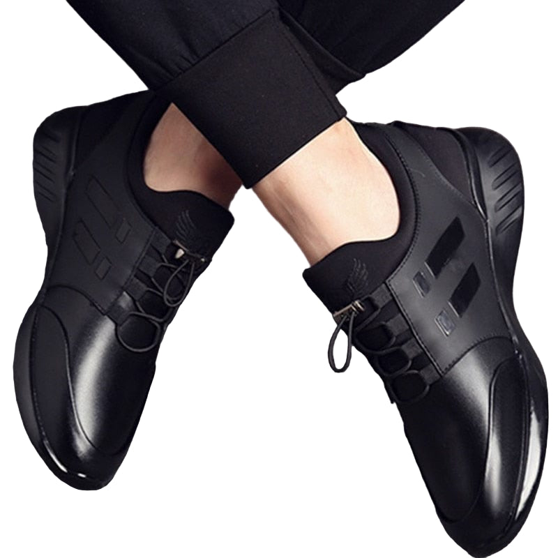 Heren Schoenen van PU-Leder met Comfortabele Rubberzool 4