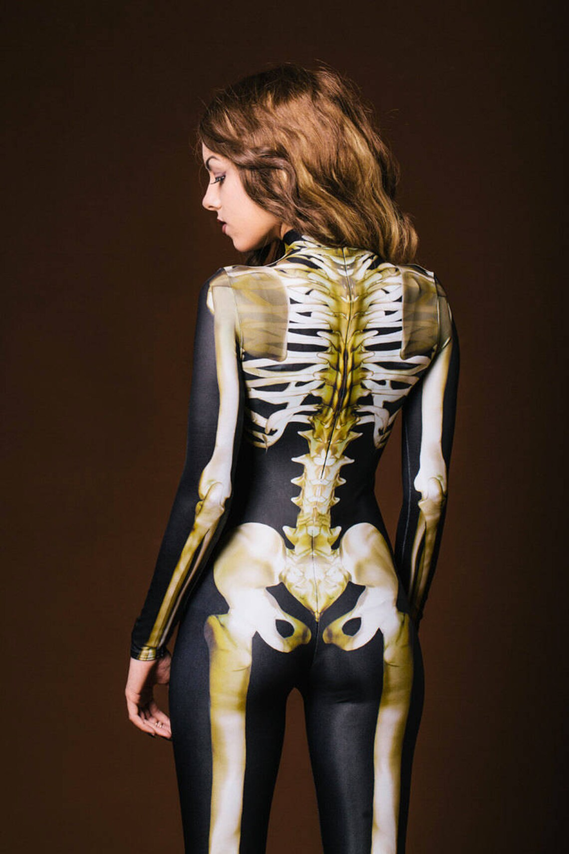 Heren Skelettenzug GlowInTheDark 2