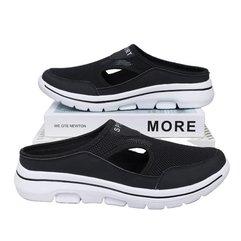 Heren Slippers Slip-On Casual met Ondersteunende Zool voor Dagelijks Gebruik 0