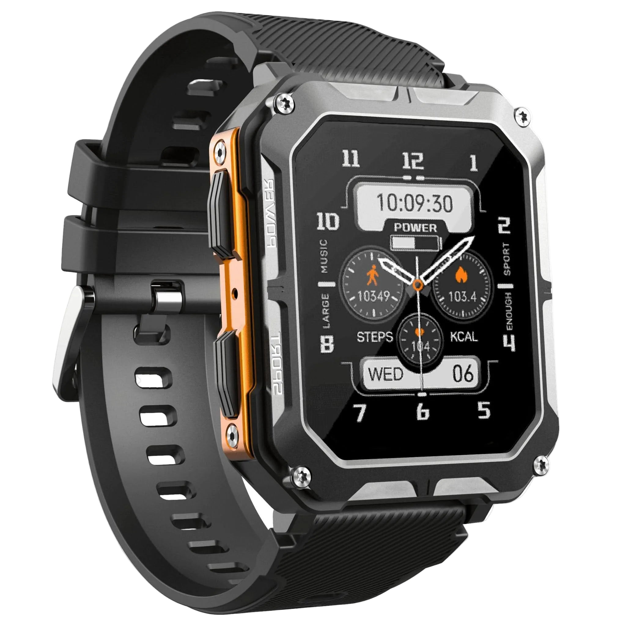 Heren Smartwatch Robuust en Multifunctioneel 0
