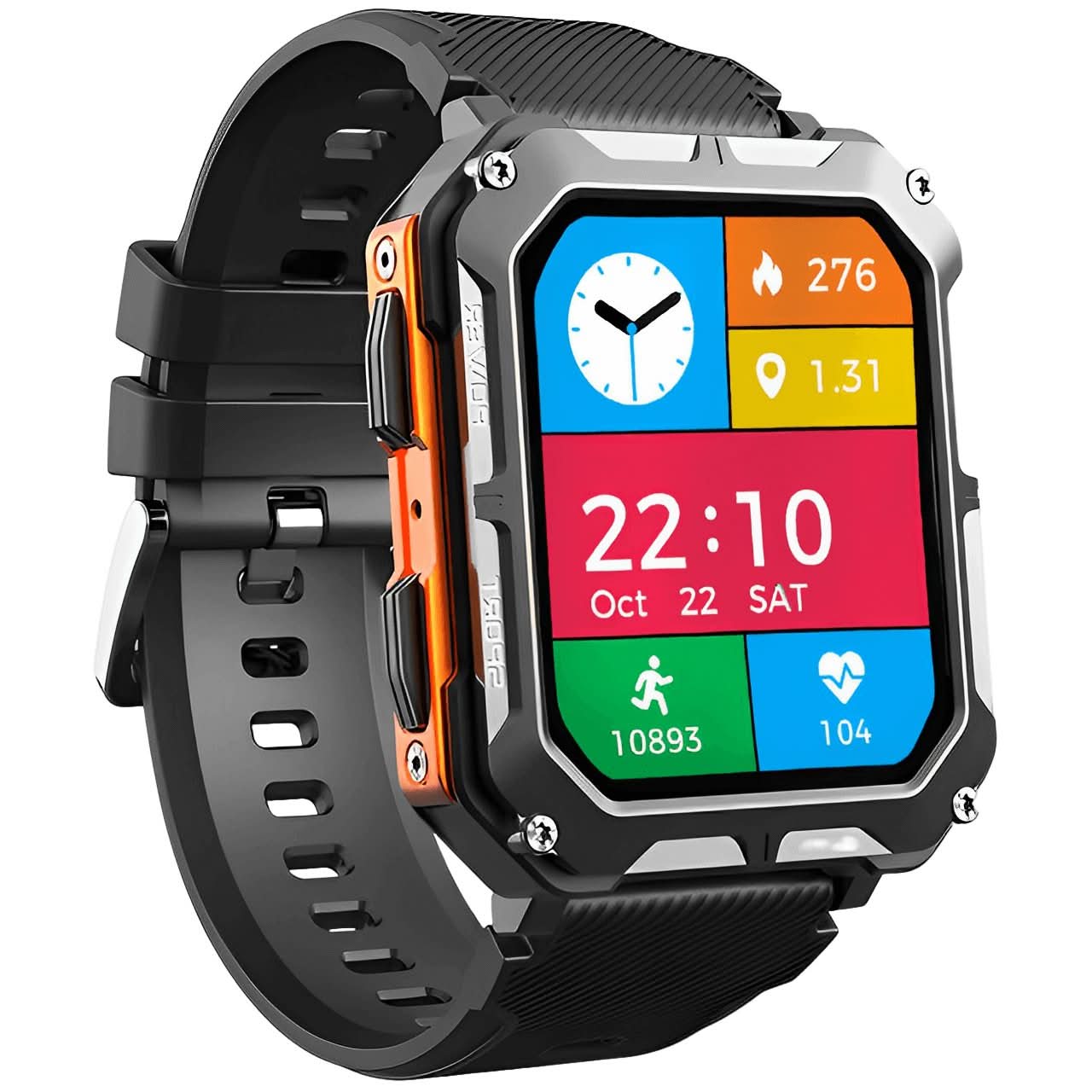 Heren Smartwatch Robuust en Multifunctioneel 3
